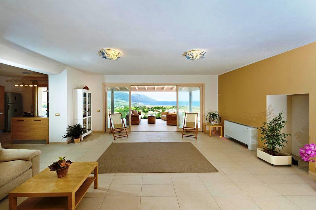 Villa Mirascopello Castellammare del Golfo Zimmer foto